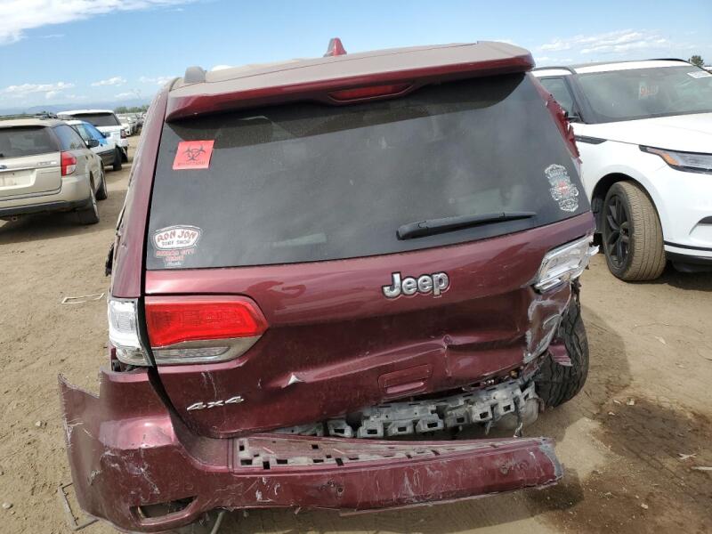 2017 JEEP GRAND CHEROKEE OVERLAND - 1C4RJFCT9HC844089 | SeoVin.biz