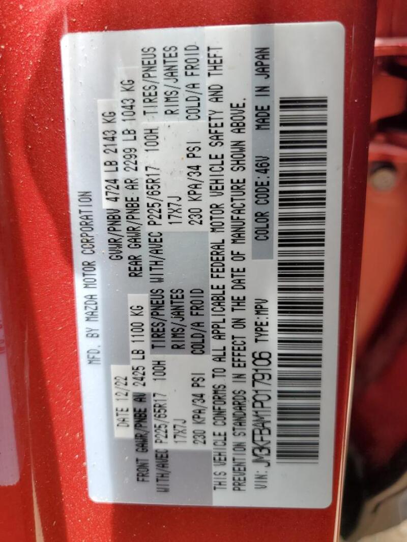 2023 MAZDA CX-5 - JM3KFBAM1P0179106 | SeoVin.biz