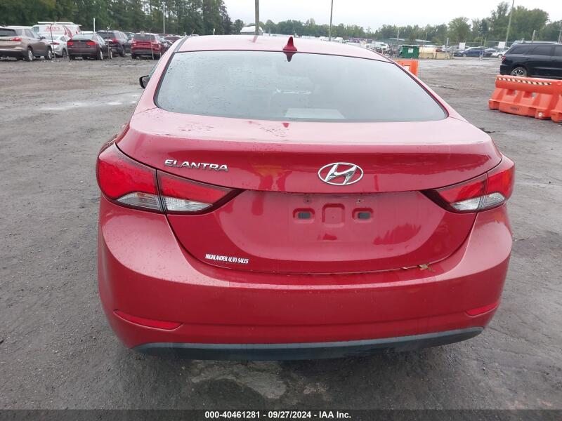 2015 HYUNDAI ELANTRA SE - KMHDH4AE5FU416151 | SeoVin.biz