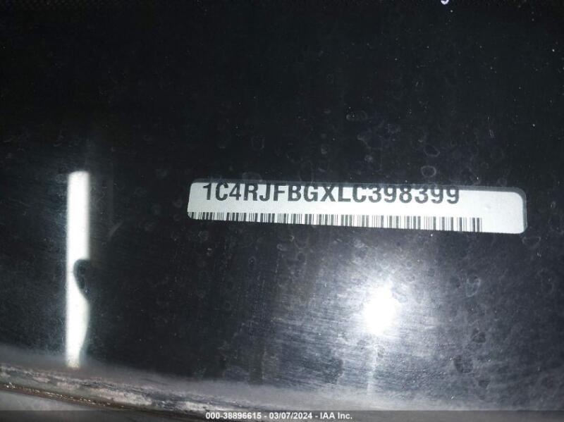 2020 JEEP GRAND CHEROKEE LIMITED 4X4 - 1C4RJFBGXLC398399 | SeoVin.biz