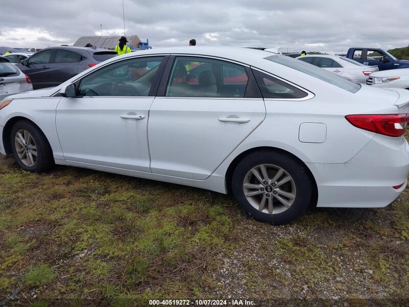2015 HYUNDAI SONATA SE - 5NPE24AF4FH186387 | SeoVin.biz