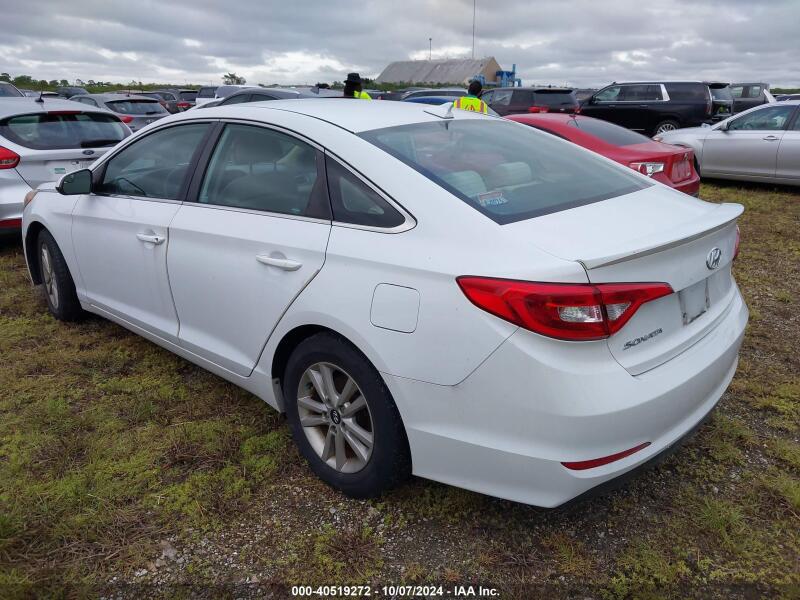 2015 HYUNDAI SONATA SE - 5NPE24AF4FH186387 | SeoVin.biz