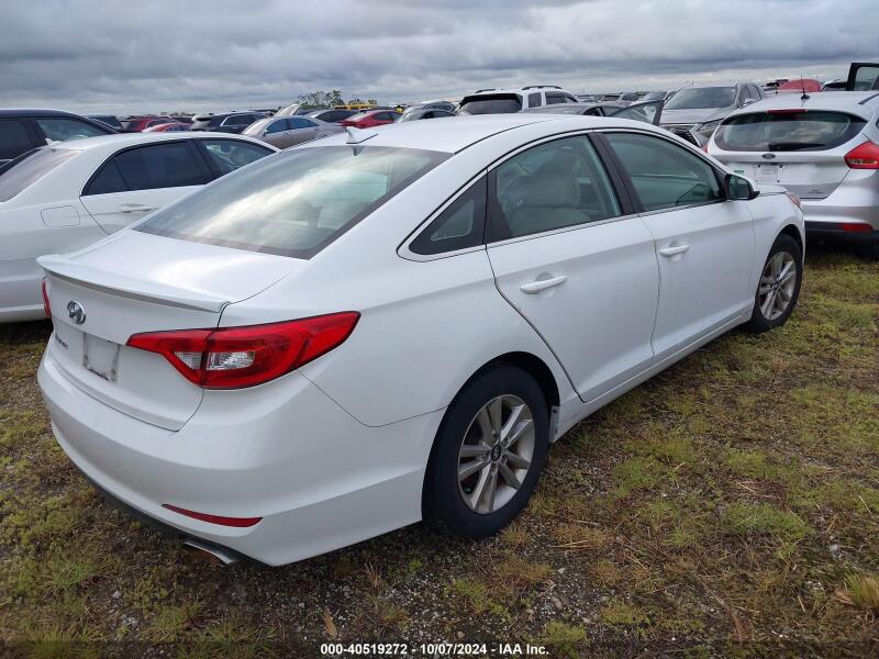 2015 HYUNDAI SONATA SE - 5NPE24AF4FH186387 | SeoVin.biz