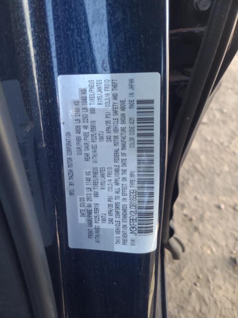 2020 MAZDA CX-5 SIGNATURE - JM3KFBEY2L0818939 | SeoVin.biz