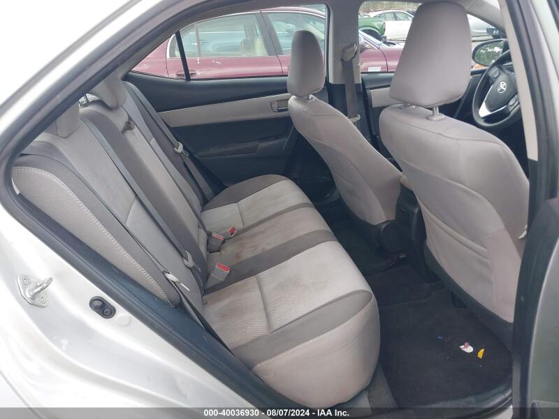 2017 TOYOTA COROLLA LE - 2T1BURHE1HC890432 | SeoVin.biz