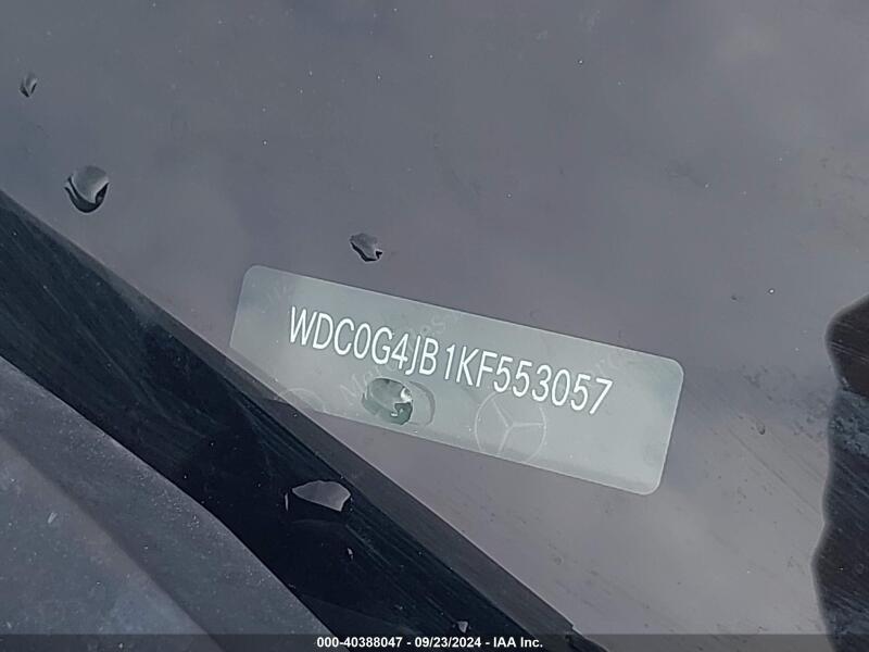 2019 MERCEDES-BENZ GLC 300 - WDC0G4JB1KF553057 | SeoVin.biz