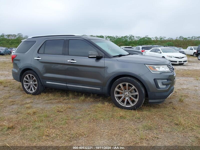 2017 FORD EXPLORER LIMITED - 1FM5K7FH3HGA01776 | SeoVin.biz
