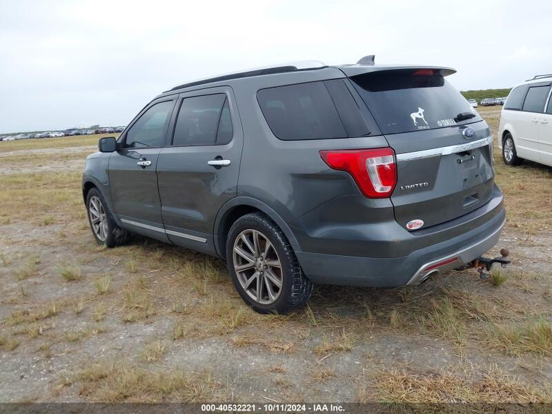 2017 FORD EXPLORER LIMITED - 1FM5K7FH3HGA01776 | SeoVin.biz