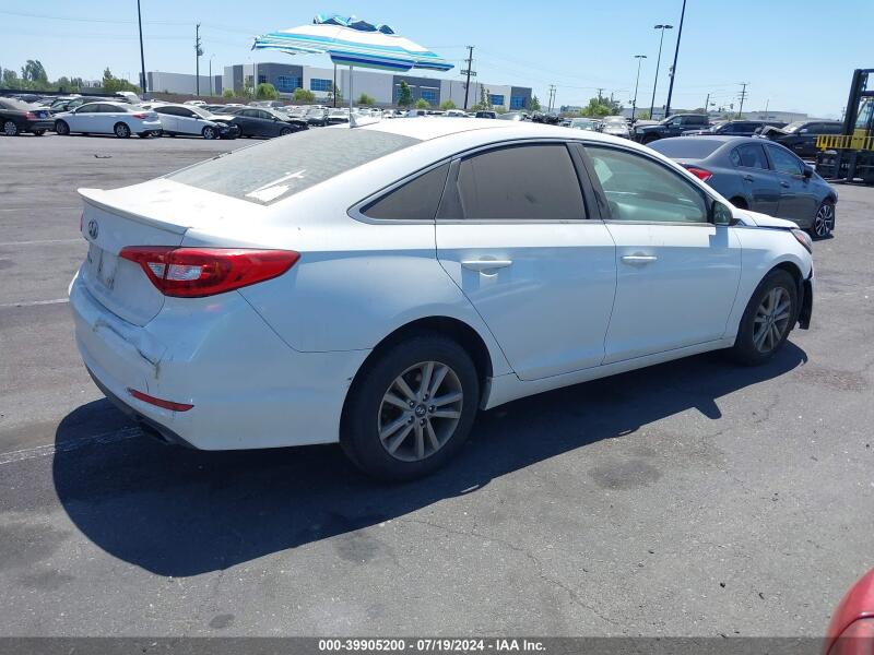 2016 HYUNDAI SONATA SE - 5NPE24AF0GH340465 | SeoVin.biz