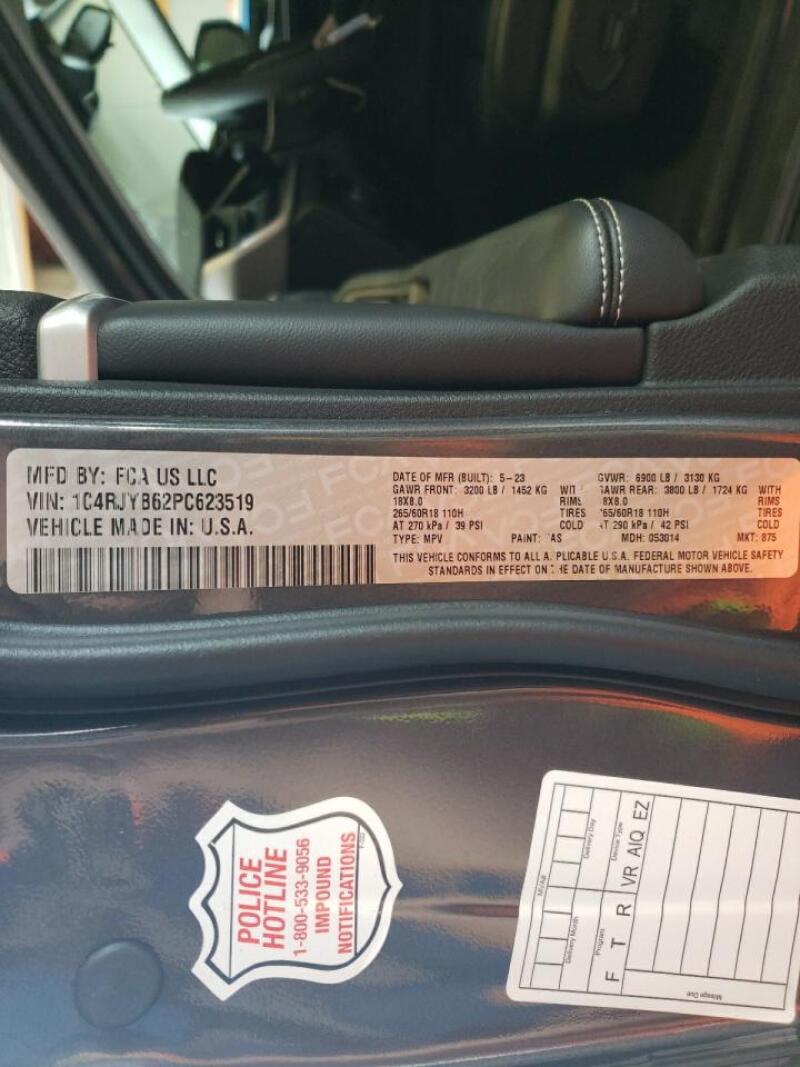 2023 JEEP GRAND CHEROKEE LIMITED 4XE - 1C4RJYB62PC623519 | SeoVin.biz