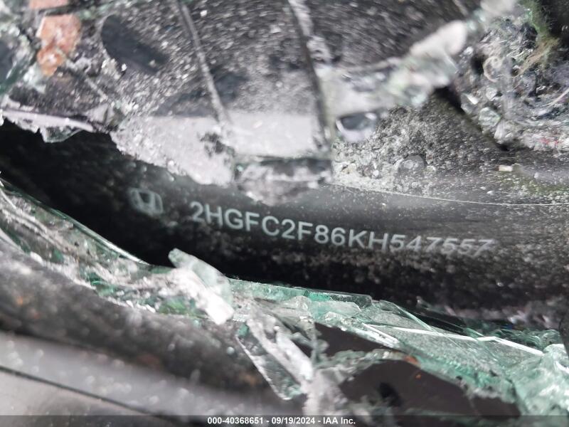 2019 HONDA CIVIC SPORT - 2HGFC2F86KH547557 | SeoVin.biz