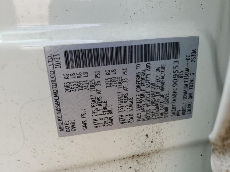 2023 NISSAN ROGUE S - 5N1BT3AA8PC909553 | SeoVin.biz