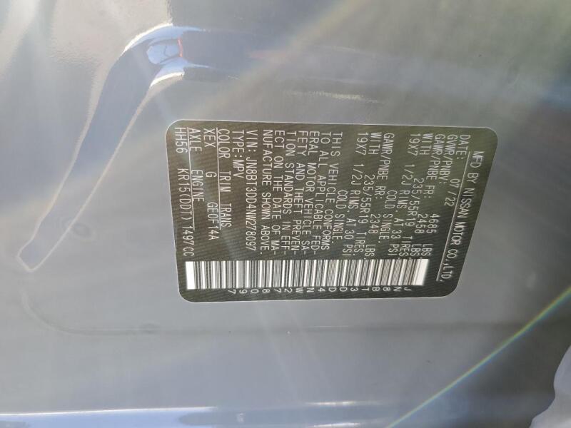 2022 NISSAN ROGUE PLATINUM - JN8BT3DD4NW278097 | SeoVin.biz