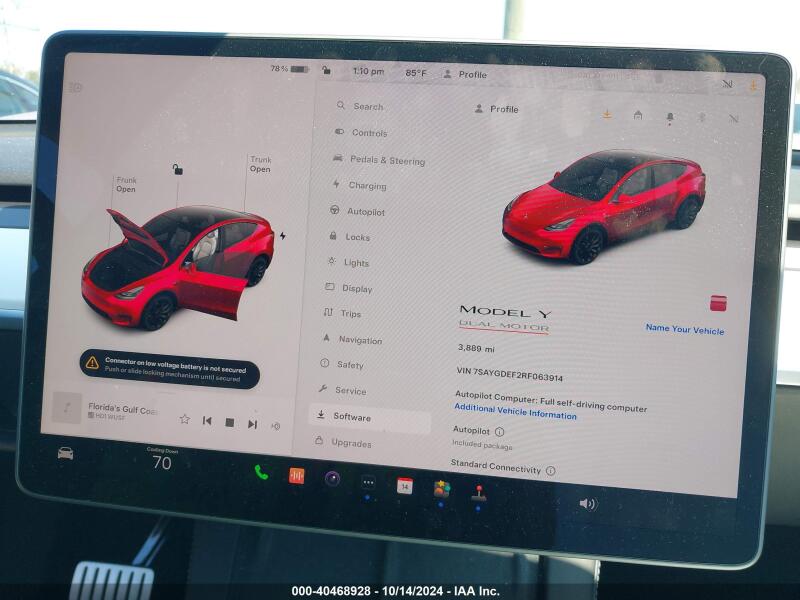 2024 TESLA MODEL Y PERFORMANCE DUAL MOTOR ALL-WHEEL DRIVE - 7SAYGDEF2RF063914 | SeoVin.biz