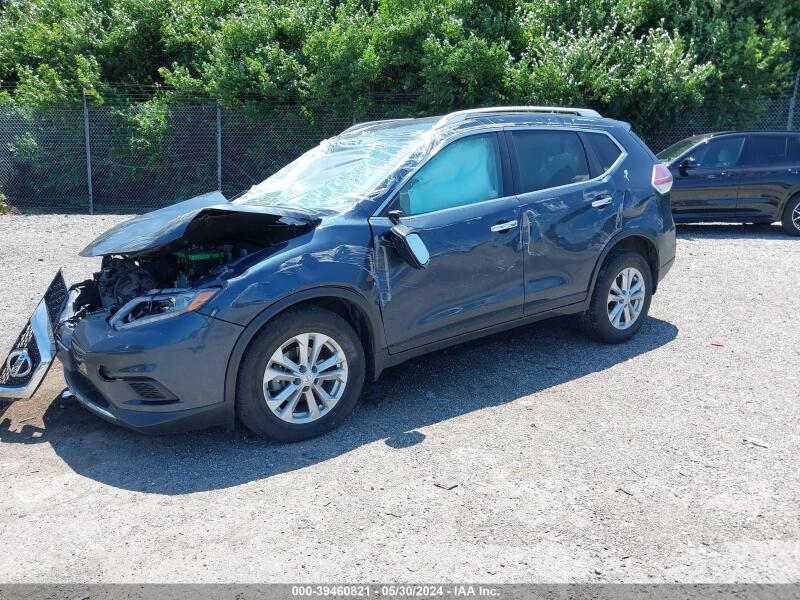2016 NISSAN ROGUE SV - KNMAT2MV9GP690927 | SeoVin.biz