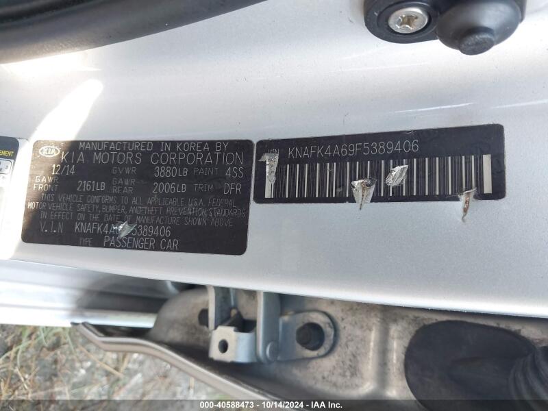 2015 KIA FORTE LX - KNAFK4A69F5389406 | SeoVin.biz