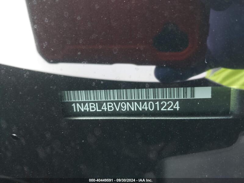 2022 NISSAN ALTIMA S FWD - 1N4BL4BV9NN401224 | SeoVin.biz