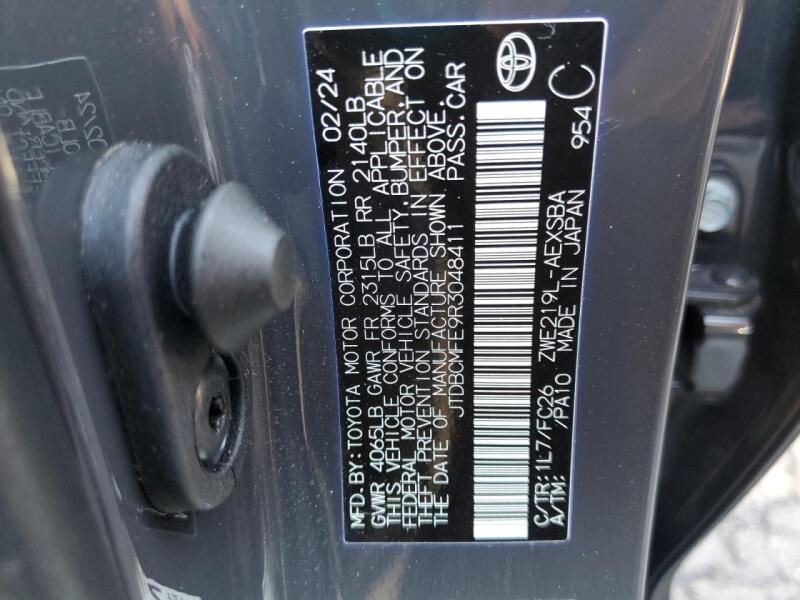 2024 TOYOTA COROLLA LE - JTDBCMFE9R3048411 | SeoVin.biz