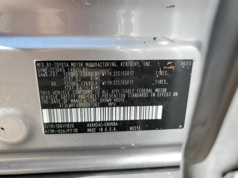 2023 TOYOTA RAV4 LE - 4T3LWRFV9PU097062 | SeoVin.biz