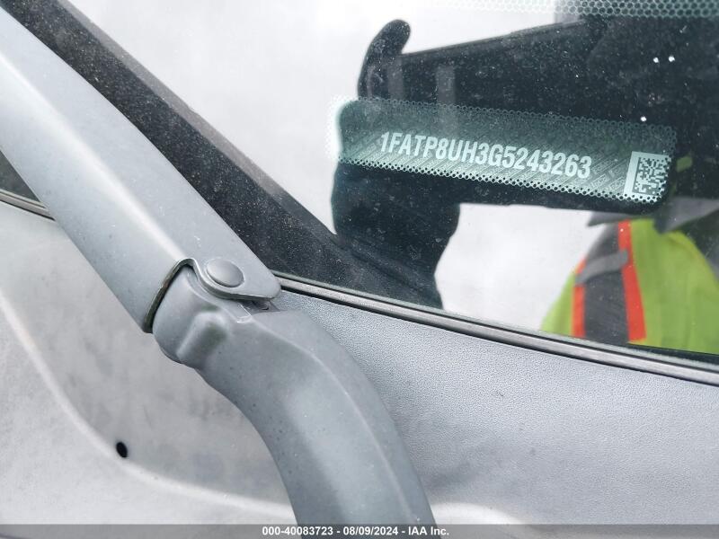 2016 FORD MUSTANG ECOBOOST PREMIUM - 1FATP8UH3G5243263 | SeoVin.biz