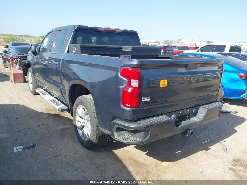 2021 CHEVROLET SILVERADO 1500 2WD SHORT BED CUSTOM - 1GCPWBEK0MZ294892 | SeoVin.biz