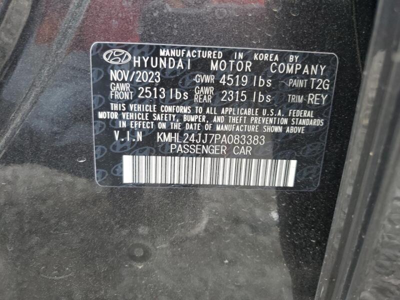 2023 HYUNDAI SONATA HYBRID - KMHL24JJ7PA083383 | SeoVin.biz