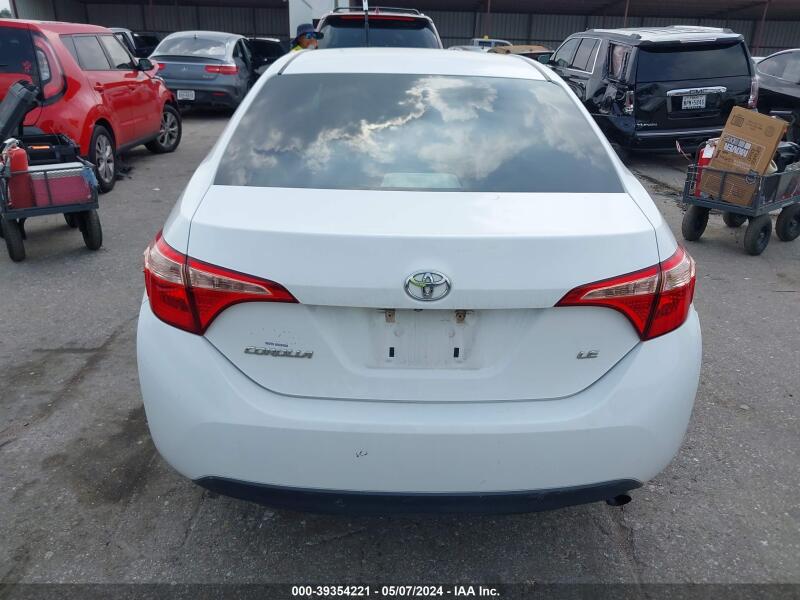 2017 TOYOTA COROLLA LE - 2T1BURHE3HC916688 | SeoVin.biz