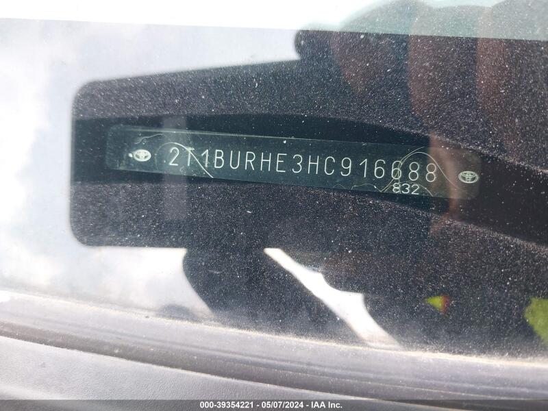 2017 TOYOTA COROLLA LE - 2T1BURHE3HC916688 | SeoVin.biz