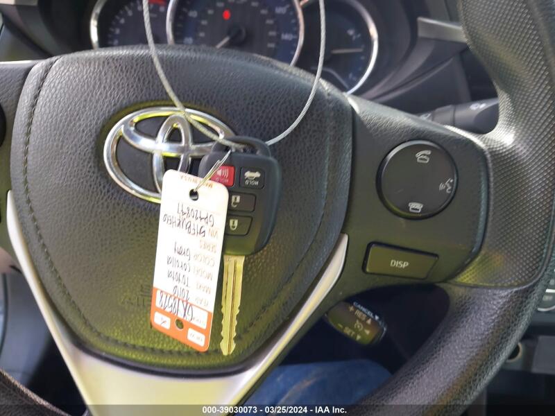 2016 TOYOTA COROLLA LE - 5YFBURHE6GP420847 | SeoVin.biz