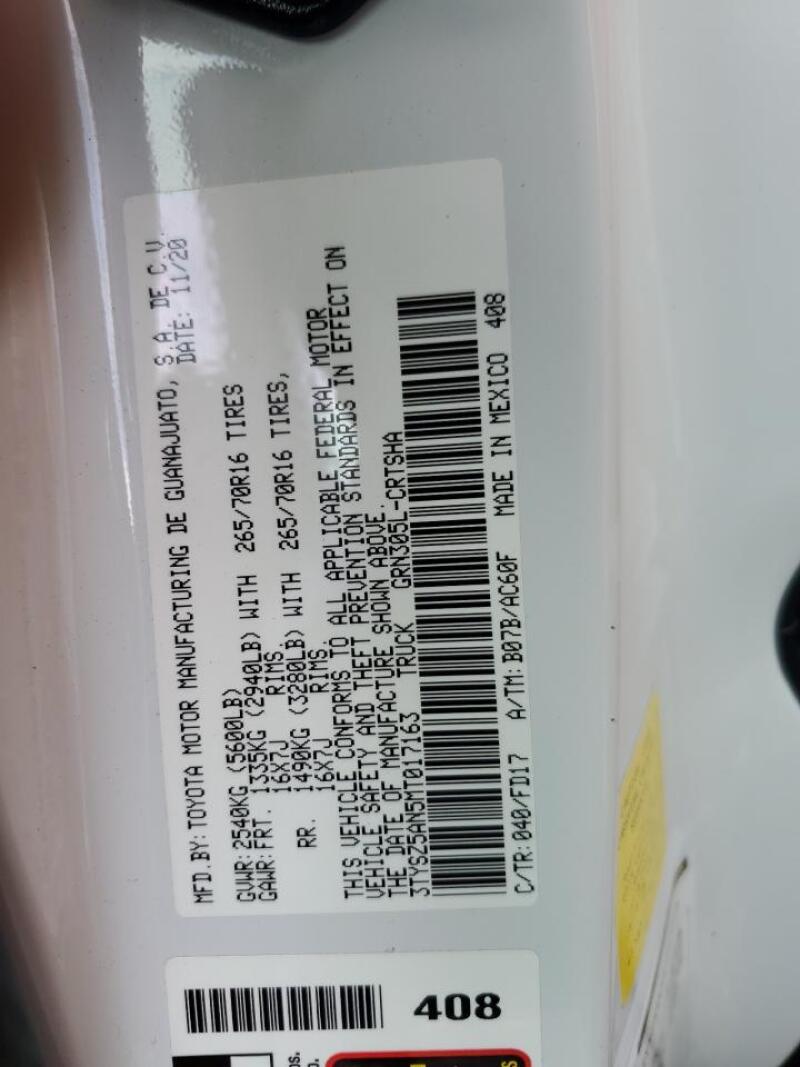 2021 TOYOTA TACOMA ACCESS CAB - 3TYSZ5AN5MT017163 | SeoVin.biz