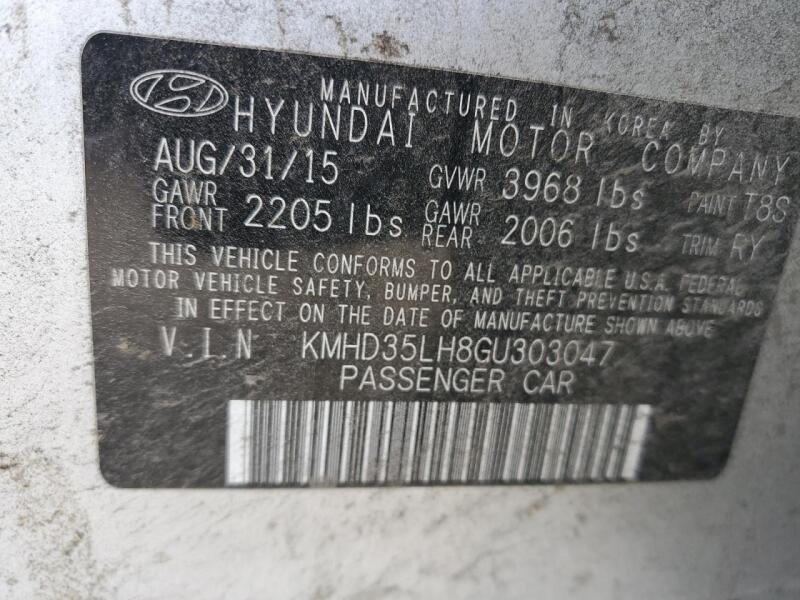 2016 HYUNDAI ELANTRA GT - KMHD35LH8GU303047 | SeoVin.biz