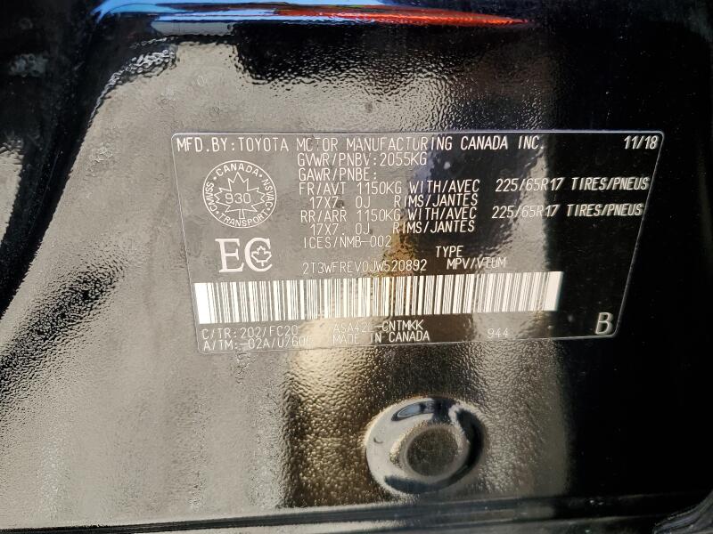 2018 TOYOTA RAV4 ADVENTURE - 2T3WFREV0JW520892 | SeoVin.biz