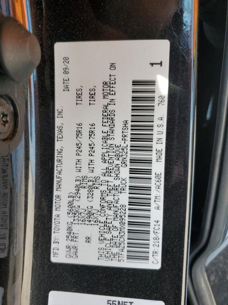 2021 TOYOTA TACOMA DOUBLE CAB - 5TFAZ5CN3MX095228 | SeoVin.biz