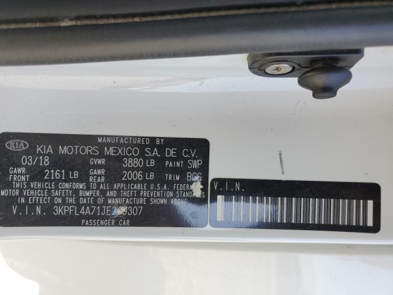 2018 KIA FORTE LX - 3KPFL4A71JE249307 | SeoVin.biz