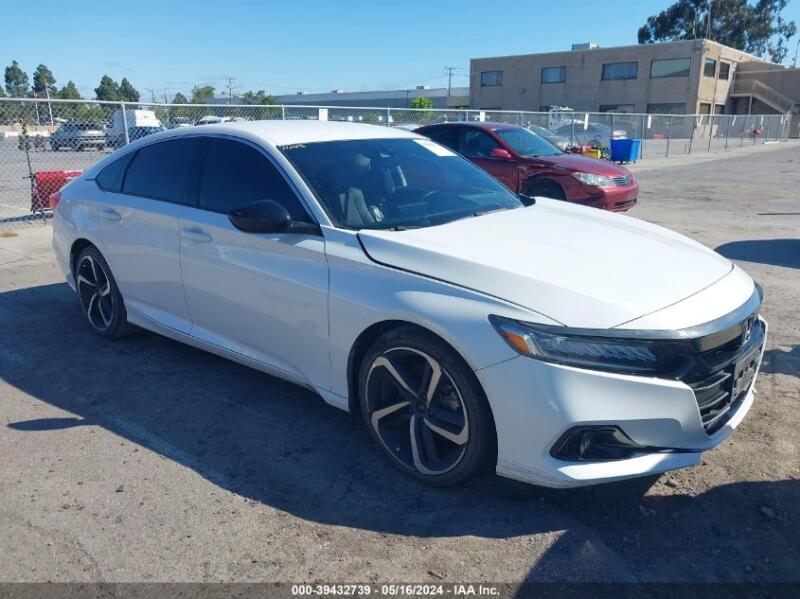 2021 HONDA ACCORD SPORT - 1HGCV1F37MA039739 | SeoVin.biz