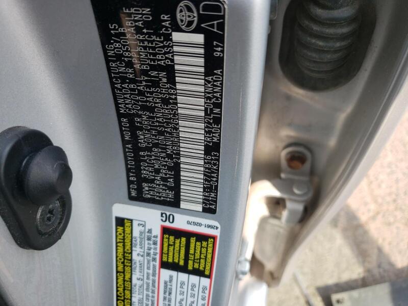 2016 TOYOTA COROLLA L - 2T1BURHE2GC501487 | SeoVin.biz