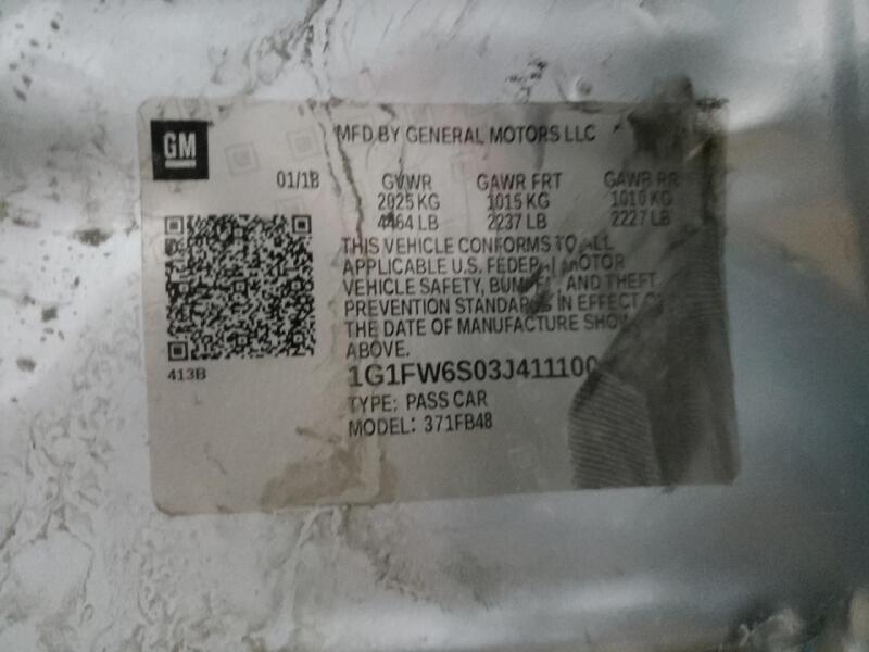 2018 CHEVROLET BOLT EV LT - 1G1FW6S03J4111007 | SeoVin.biz