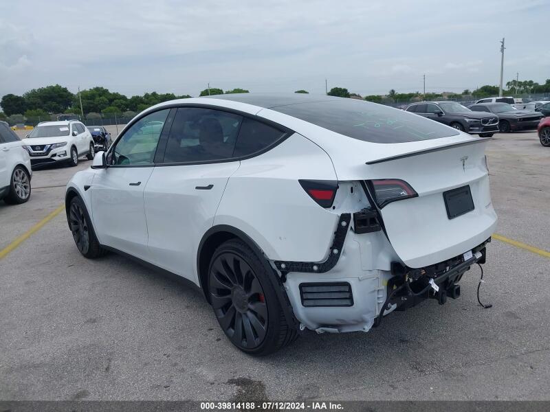 2022 TESLA MODEL Y PERFORMANCE DUAL MOTOR ALL-WHEEL DRIVE - 7SAYGDEF8NF460439 | SeoVin.biz