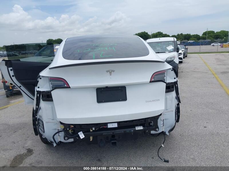 2022 TESLA MODEL Y PERFORMANCE DUAL MOTOR ALL-WHEEL DRIVE - 7SAYGDEF8NF460439 | SeoVin.biz